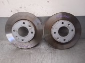 Recambio de disco freno delantero para citroën c15 1.1 (109k) referencia OEM IAM 75485825 
