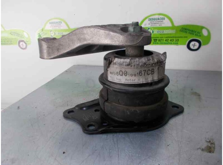 Recambio de soporte motor derecho para seat ibiza (6l1) 1.9 sdi referencia OEM IAM 6Q0199185R 6Q0199167CB 