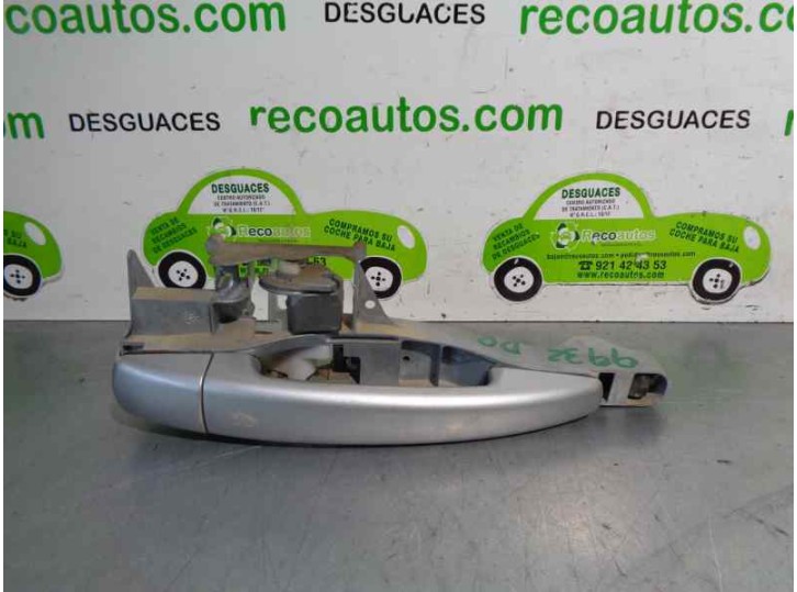 Recambio de maneta exterior delantera derecha para peugeot partner kombi premium referencia OEM IAM 9680168580  