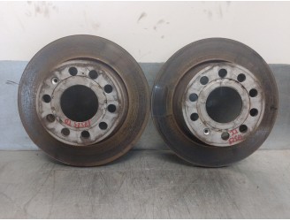 Recambio de disco freno trasero para volkswagen golf vi (5k1) 1.6 tdi dpf referencia OEM IAM 1K0615601AB  