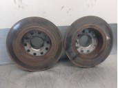 Recambio de disco freno trasero para volkswagen golf vi (5k1) 1.6 tdi dpf referencia OEM IAM 1K0615601AB  