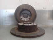 Recambio de disco freno trasero para volkswagen golf vi (5k1) 1.6 tdi dpf referencia OEM IAM 1K0615601AB  