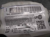 Recambio de airbag cortina delantero izquierdo para volkswagen golf vi (5k1) 1.6 tdi dpf referencia OEM IAM 5K6880741F 