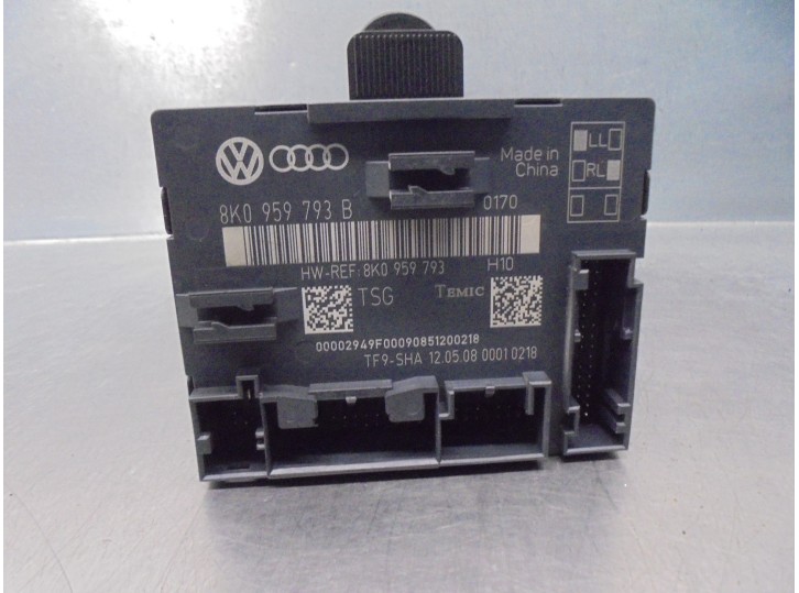 Recambio de centralita cierre para audi a4 ber. (b8) 2.0 16v tdi referencia OEM IAM 8K0959793B 8K0959793 