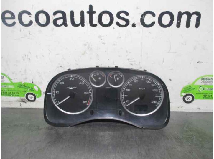 Recambio de cuadro instrumentos para peugeot 307 (s1) speed up referencia OEM IAM 9651299680 216518703 SAGEM