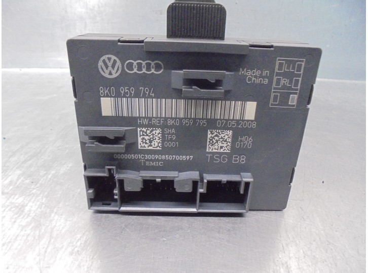 Recambio de centralita cierre para audi a4 ber. (b8) 2.0 16v tdi referencia OEM IAM 8K0959794 8K0959795 