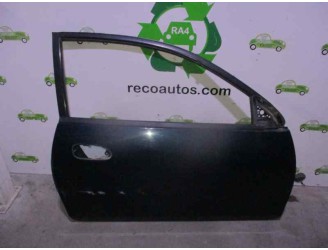 Replacement front right door for Mazda 323 sedan C/F/S (BA) 1.5 16V CAT OEM IAM reference B02S58020B BLUE 3 DOORS