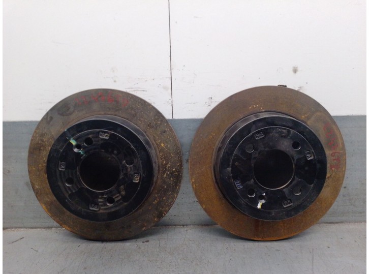 Recambio de disco freno trasero para hyundai bayon (bc3) 1.0 t-gdi referencia OEM IAM 584110U300 584110U300 