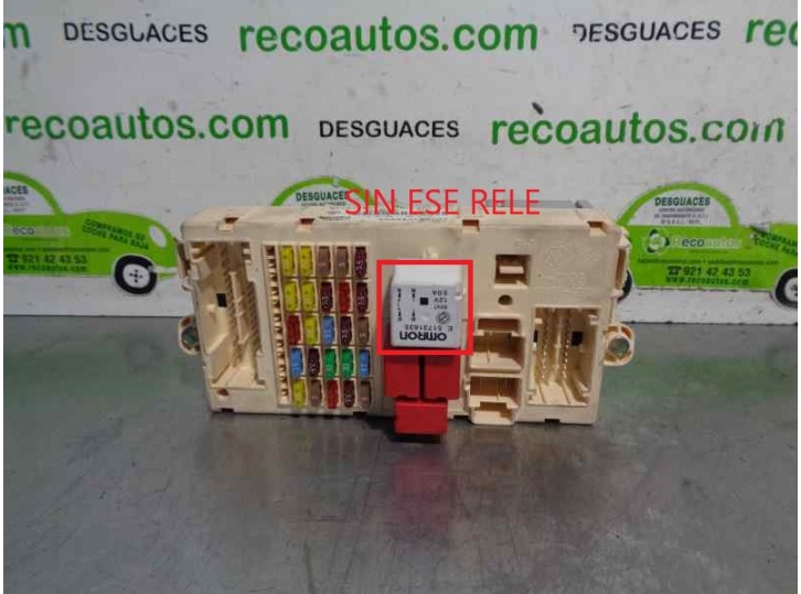 Recambio de caja reles / fusibles para fiat bravo (198) 1.6 jtdm 16v cat referencia OEM IAM 51761160 