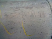 Recambio de tubo escape trasero para hyundai i20 i (pb, pbt) 1.2 referencia OEM IAM PBM11  