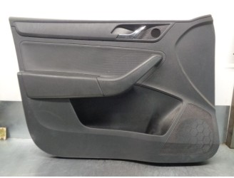 Recambio de guarnecido puerta delantera izquierda para skoda rapid 1.6 tdi dpf referencia OEM IAM 5JA01L  