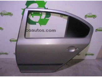 Recambio de puerta trasera izquierda para skoda octavia berlina (1z3) 1.9 tdi referencia OEM IAM 1Z5833055 GRIS 5 PUERTAS