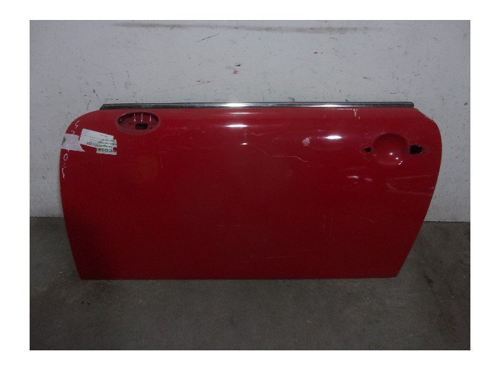 Recambio de puerta delantera izquierda para mini r56 16v diesel cat referencia OEM IAM 41002755935 ROJA 3 PUERTAS