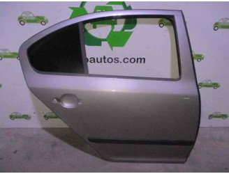 Recambio de puerta trasera derecha para skoda octavia berlina (1z3) 1.9 tdi referencia OEM IAM 1Z5833056 GRIS 