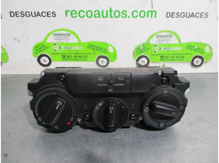 Recambio de mando calefaccion / aire acondicionado para skoda octavia berlina (1z3) 1.9 tdi referencia OEM IAM 1Z0907044AB 1Z090