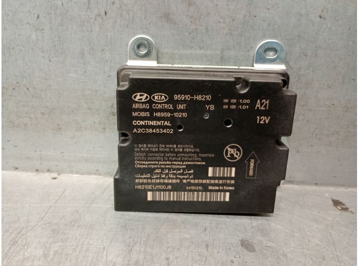 Recambio de centralita airbag para kia stonic (yb) 1.0 t-gdi referencia OEM IAM 95910H8210  A2C38453402 CONTINENTAL