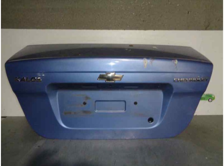 Recambio de porton trasero para chevrolet kalos 1.4 se referencia OEM IAM 96476670 AZUL 4 PUERTAS