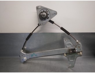 Replacement rear left window regulator for Citroën C4 Saloon 1.4 16V OEM IAM reference 9656009380 MANUAL 5 DOORS
