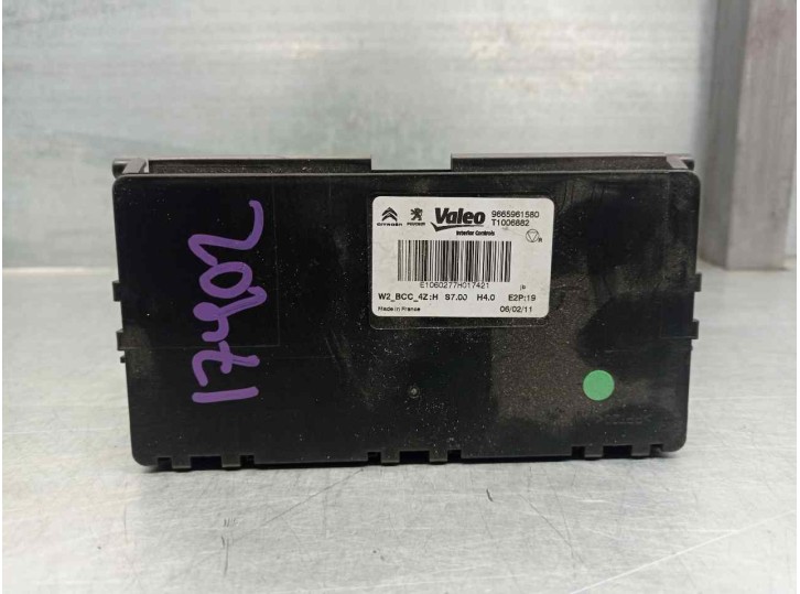 Recambio de modulo electronico para peugeot 508 1.6 16v turbo referencia OEM IAM 9665961580 T1006882 VALEO