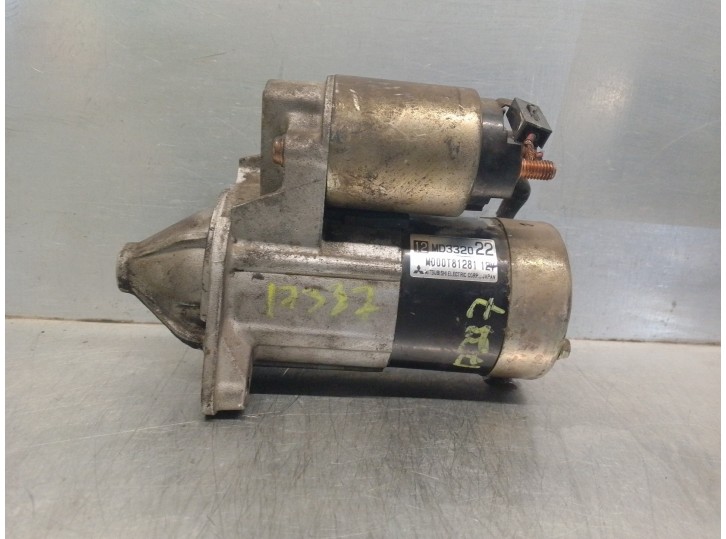 Replacement starter motor for Mitsubishi Carisma saloon 4 (DA0) 1.8 16V CAT OEM IAM reference MD332022 M000T81281 MITSUBISHI