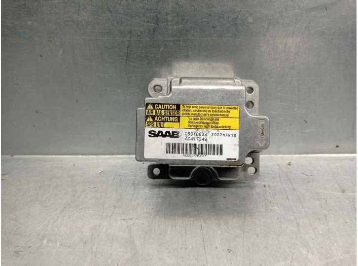 Recambio de centralita airbag para saab 9-3 berlina 2.2 16v tid cat referencia OEM IAM 05018833 A0417349 