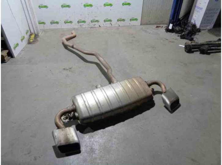 Recambio de tubo escape trasero para porsche cayenne (typ 92aa) diesel referencia OEM IAM 7P5253181E  CESTA 9