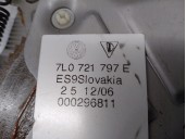 Recambio de palanca freno de mano para volkswagen touareg (7la) 3.0 v6 tdi dpf referencia OEM IAM 7L0721797E 