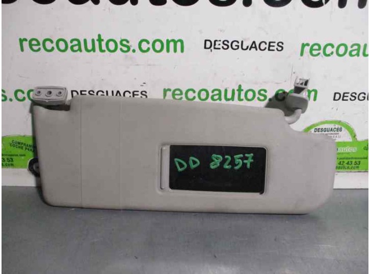 Recambio de parasol derecho para volkswagen new beetle (9c1/1c1) 1.6 referencia OEM IAM   