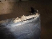 Recambio de paragolpes trasero para renault 5 (b/c40) 1.1 referencia OEM IAM 7700776844 GRIS TEXTURADO 3 PUERTAS