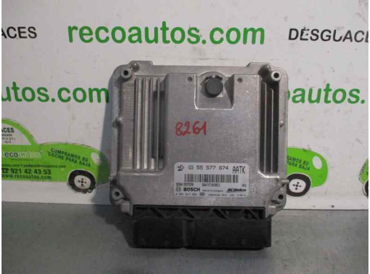 Replacement engine ECU for Opel Insignia sedan 2.0 CDTI CAT OEM IAM reference 55577674 0281017452 BOSCH