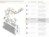 Recambio de tubos aire acondicionado para seat ibiza v (kj1, kjg) 1.6 tdi referencia OEM IAM 2Q1816741H 2Q1816741H 