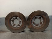 Recambio de disco freno trasero para hyundai ioniq referencia OEM IAM 58411G2300  