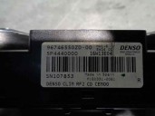 Recambio de mando climatizador para citroën c-elysée exclusive referencia OEM IAM 96746550ZD 