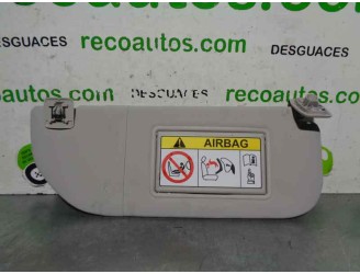 Recambio de parasol derecho para citroën c-elysée exclusive referencia OEM IAM 98000905BJ 