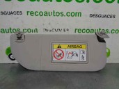 Recambio de parasol derecho para citroën c-elysée exclusive referencia OEM IAM 98000905BJ 