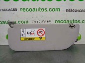 Recambio de parasol derecho para citroën c-elysée exclusive referencia OEM IAM 98000905BJ  