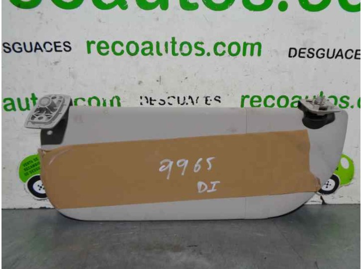 Recambio de parasol izquierdo para citroën c-elysée exclusive referencia OEM IAM 98000904BJ  