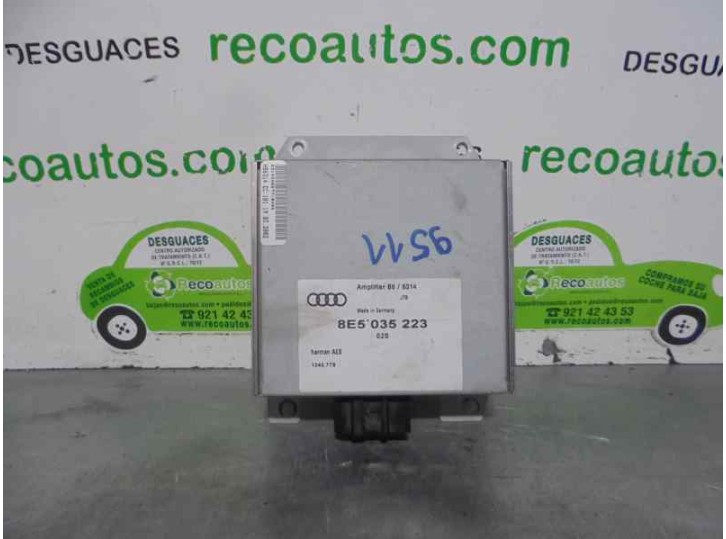 Recambio de amplificador para audi a4 berlina (8e) 1.9 tdi referencia OEM IAM 8E5035223 