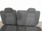 Recambio de asientos traseros para citroën c-elysée exclusive referencia OEM IAM 4856153 TELA NEGRA Y GRIS 4 PUERTAS