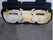 Recambio de asientos traseros para citroën c-elysée exclusive referencia OEM IAM 4856153 TELA NEGRA Y GRIS 4 PUERTAS