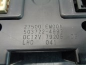 Recambio de mando climatizador para nissan tiida (c11x/sc11x) 1.5 dci turbodiesel cat referencia OEM IAM 27500EM00A 