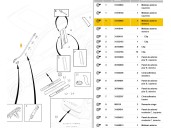 Recambio de molduras delanteras para volvo v60 i (155) d3 / d4 referencia OEM IAM 30753986 31335865 