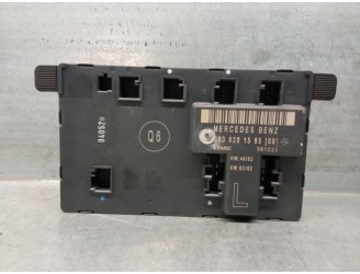 Recambio de centralita cierre para mercedes-benz clase c coupé (cl203) c 180 kompressor (203.746) referencia OEM IAM 2038201585 