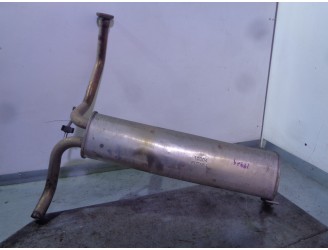 Recambio de tubo escape trasero para citroën c1 1.0 vti referencia OEM IAM 10Q04 B001034480 FUTABA