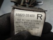 Replacement front right seatbelt for Hyundai Tucson (JM) 2.0 CRDi CAT OEM IAM reference 888202E400 WITH PRETENSIONER