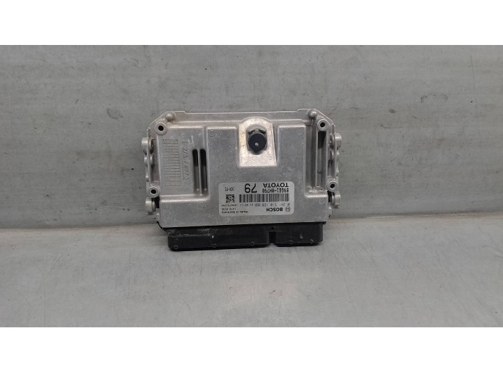 Recambio de centralita motor uce para citroën c1 1.0 vti referencia OEM IAM 896610H790 0261S101DB BOSCH