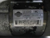 Recambio de motor arranque para nissan almera (n15) 1.6 16v cat referencia OEM IAM 233001M211 M000T80281A MITSUBISHI