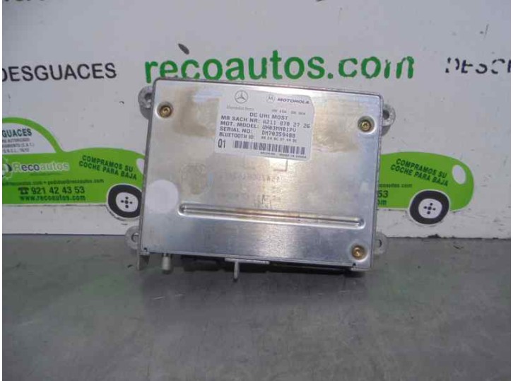 Recambio de modulo electronico para mercedes-benz clase b (w245) 2.0 cdi cat referencia OEM IAM A2118702726  