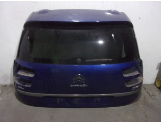 Replacement rear tailgate for Citroën C4 Grand Picasso 1.2 12V E-THP OEM IAM reference 1609402680 BLUE 5 DOORS