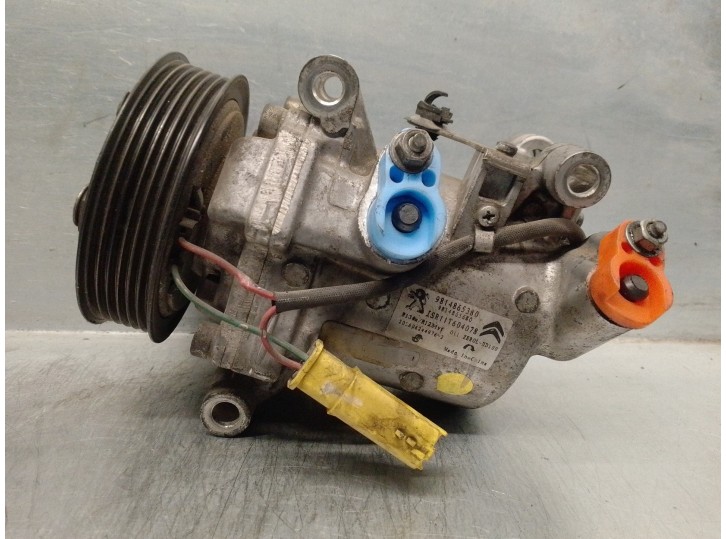 Replacement air conditioning compressor for Citroën C-Elysée Exclusive OEM IAM reference 9814865380 JSR11T604078 
